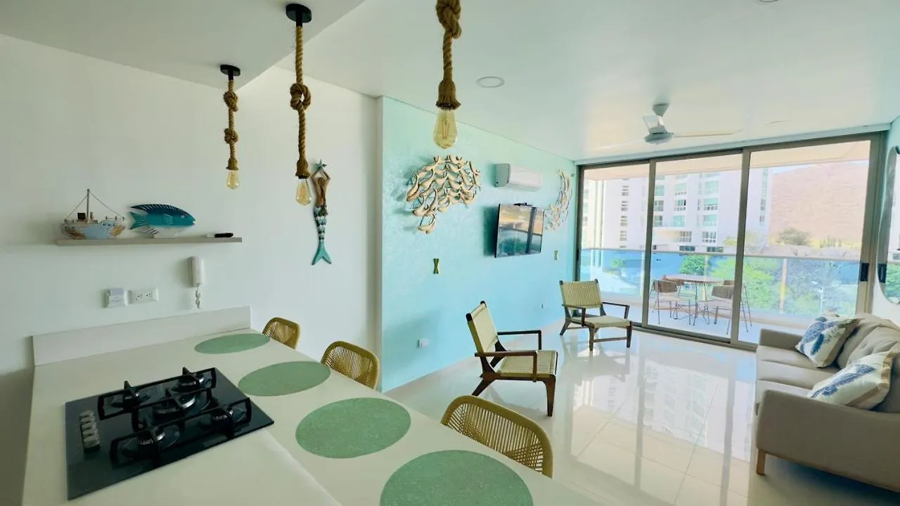 Precioso Apartamento en Samaria Club de Playa Santa Marta   Santa Marta (Magdalena)