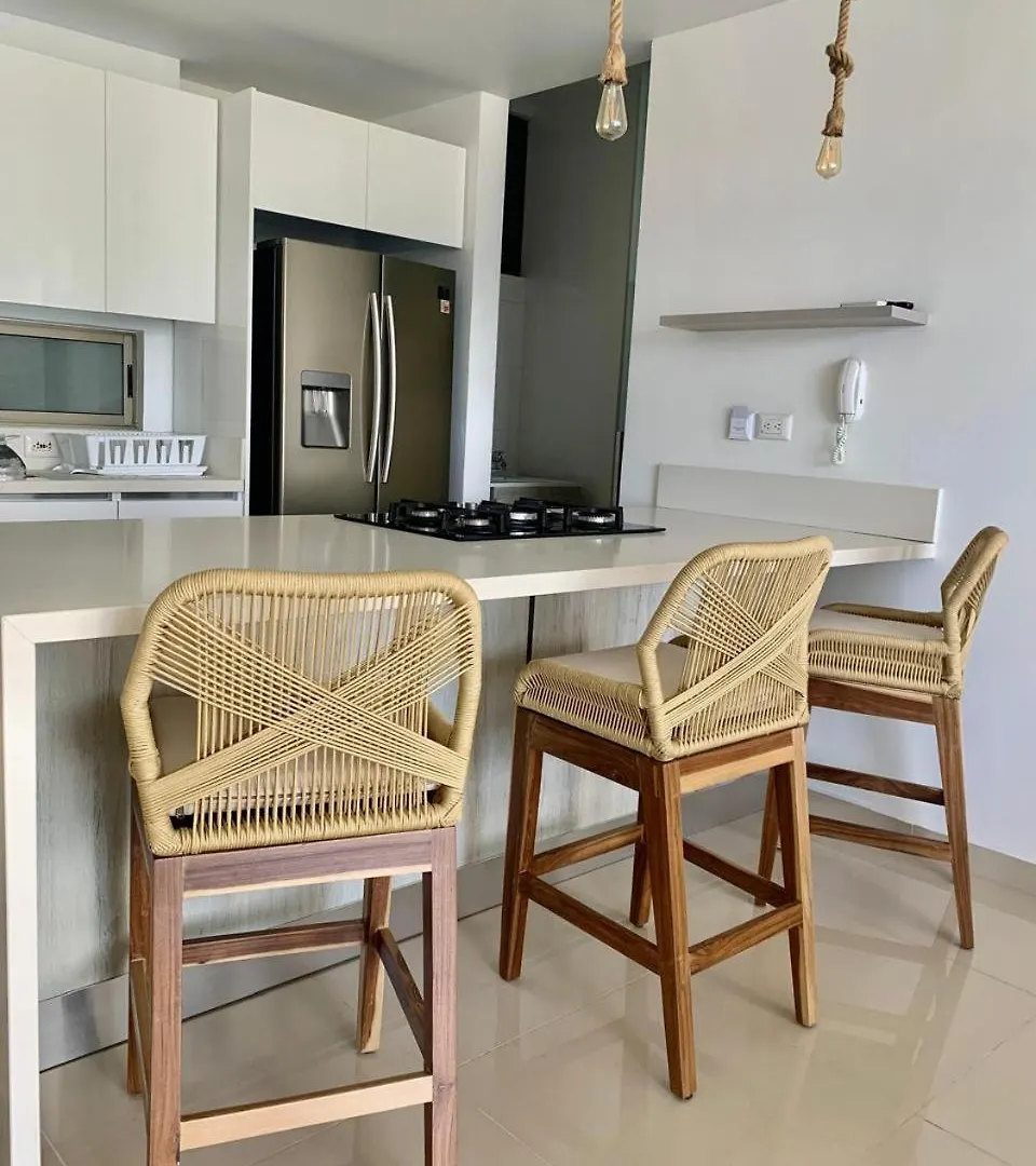 Precioso Apartamento en Samaria Club de Playa Santa Marta  Colombia