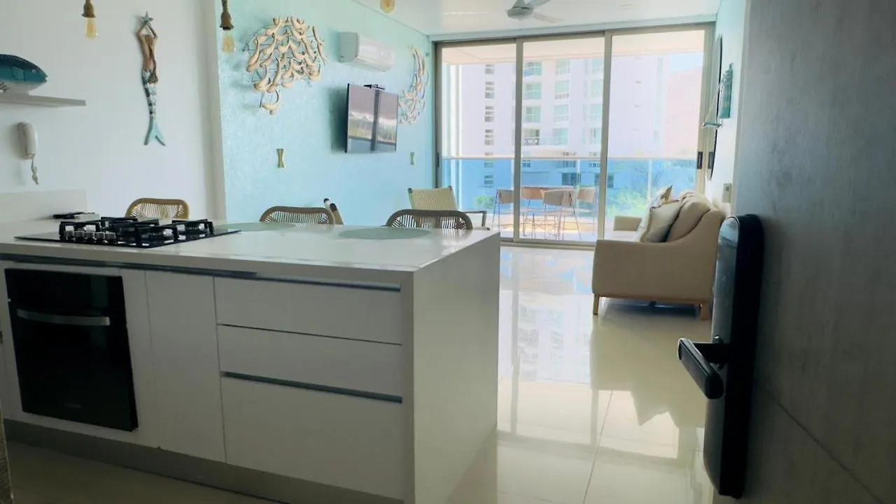 Precioso Apartamento en Samaria Club de Playa Santa Marta  Colombia